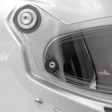 Load image into Gallery viewer, STILO ST5 F Composite Motorsport Race Helmet (Silver) with WRX Coms (Size 57)
