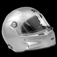 Load image into Gallery viewer, STILO ST5 F Composite Motorsport Race Helmet (Silver) with WRX Coms (Size 57)
