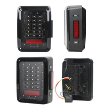 Load image into Gallery viewer, TAIL LIGHTS - CLEAR DOT LED replacement for Wrangler JK JKU (pair)
