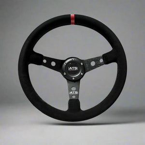 ATS 3-Spoke DISH Racing STEERING WHEEL 350mm (70mm DISH)