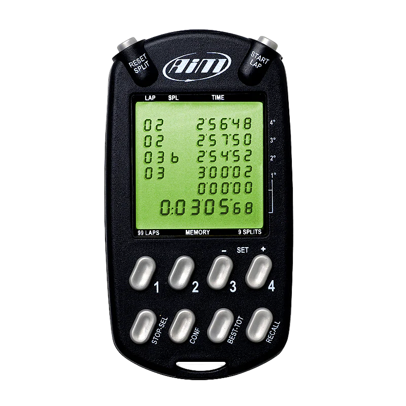 Computer Watch Timing Device AIM MultiChron Hand-held Digital Lap Timing Stop Watch – ANGRi