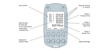 Load image into Gallery viewer, AIM MultiChron Hand-held Digital Lap Timing Stop Watch
