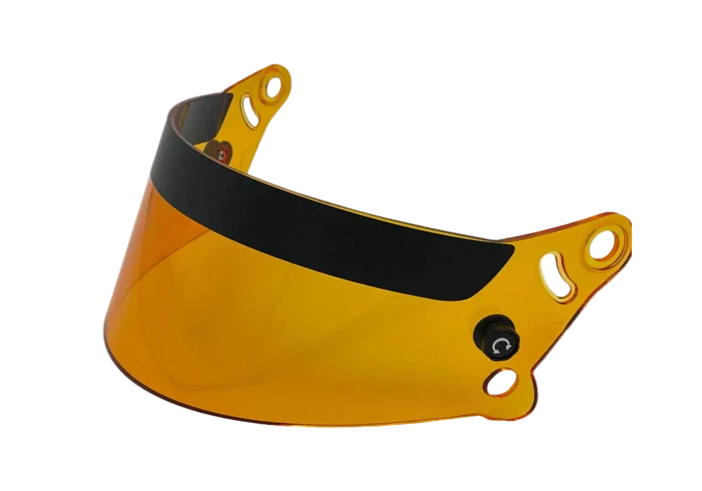 ORANGE VISOR for HEADTEC 'Colt' Junior Karting Helmet SNELL/FIA CMR (for U15)