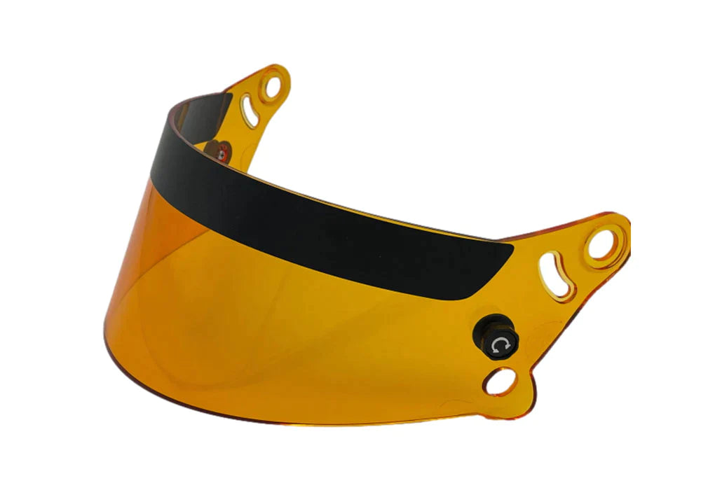 ORANGE VISOR for HEADTEC 'Colt' Junior Karting Helmet SNELL/FIA CMR (for U15)