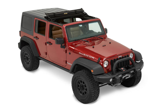 SUNRIDER Sun Roof FOR HARDTOP® - Black Twill for Jeep Wrangler JK / JKU by Bestop