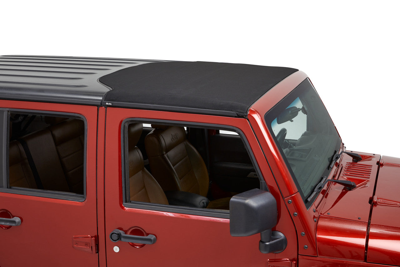 SUNRIDER Sun Roof FOR HARDTOP® - Black Twill for Jeep Wrangler JK / JKU by Bestop