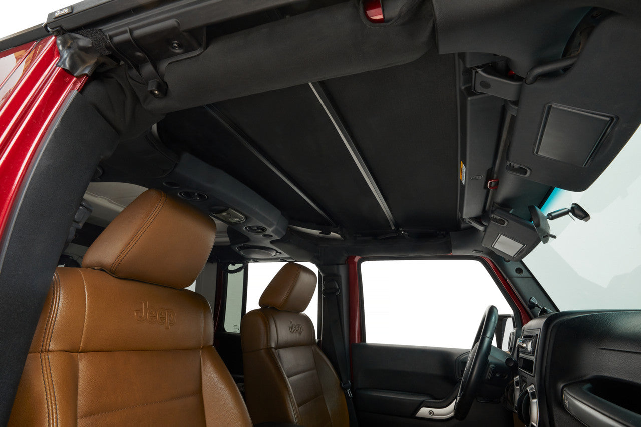 SUNRIDER Sun Roof FOR HARDTOP® - Black Twill for Jeep Wrangler JK / JKU by Bestop