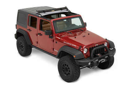 SUNRIDER Sun Roof FOR HARDTOP® - Black Twill for Jeep Wrangler JK / JKU by Bestop