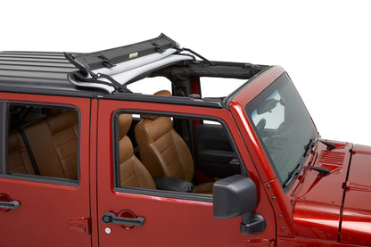 SUNRIDER Sun Roof FOR HARDTOP® - Black Twill for Jeep Wrangler JK / JKU by Bestop