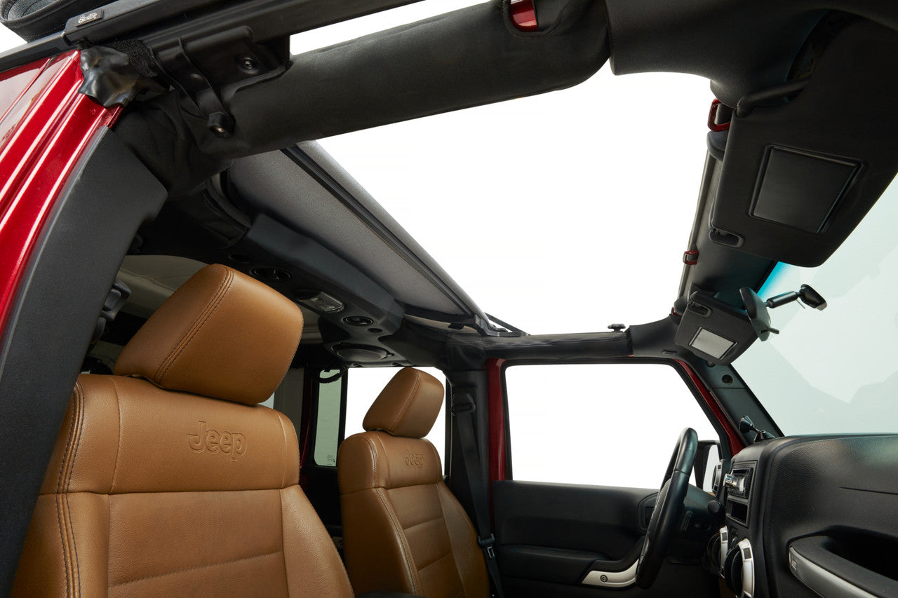 SUNRIDER Sun Roof FOR HARDTOP® - Black Twill for Jeep Wrangler JK / JKU by Bestop