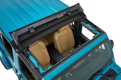 SUNRIDER Sun Roof FOR HARDTOP® - Black Twill for Jeep Wrangler JL / JLU / JT by Bestop