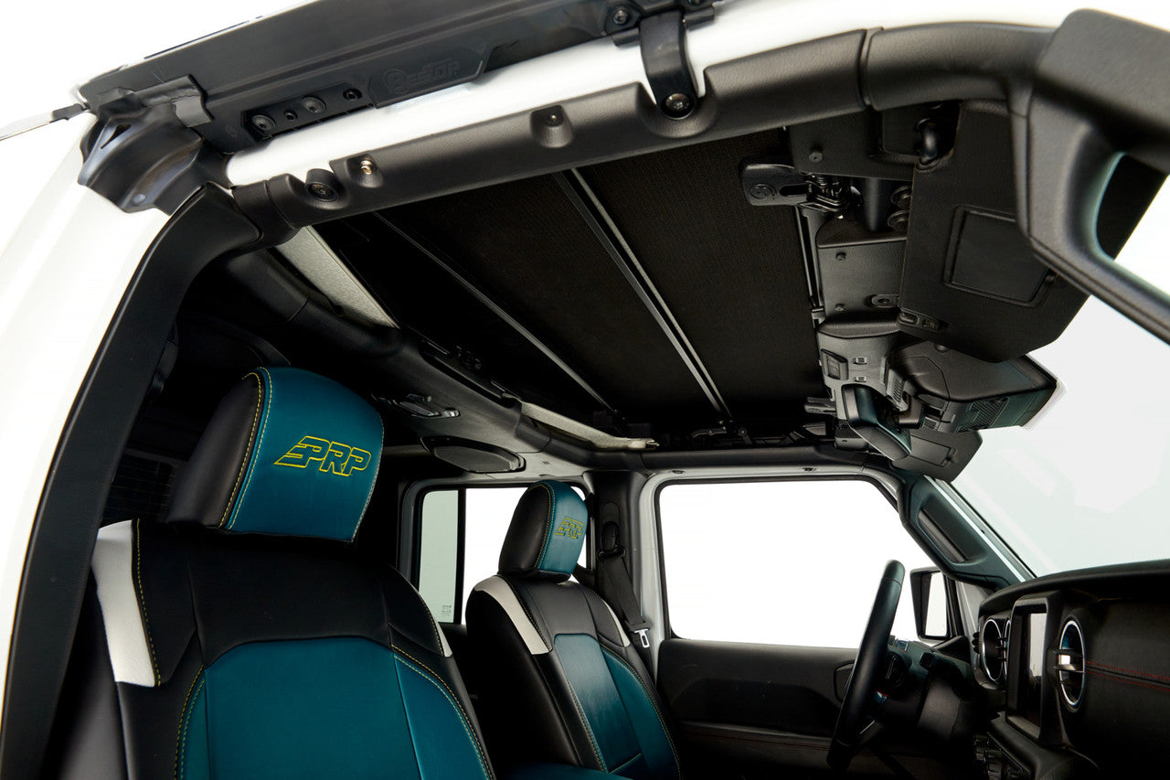 SUNRIDER Sun Roof FOR HARDTOP® - Black Twill for Jeep Wrangler JL / JLU / JT by Bestop