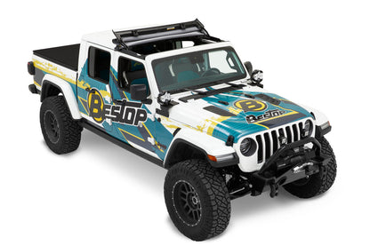 SUNRIDER Sun Roof FOR HARDTOP® - Black Twill for Jeep GLADIATOR JT by Bestop