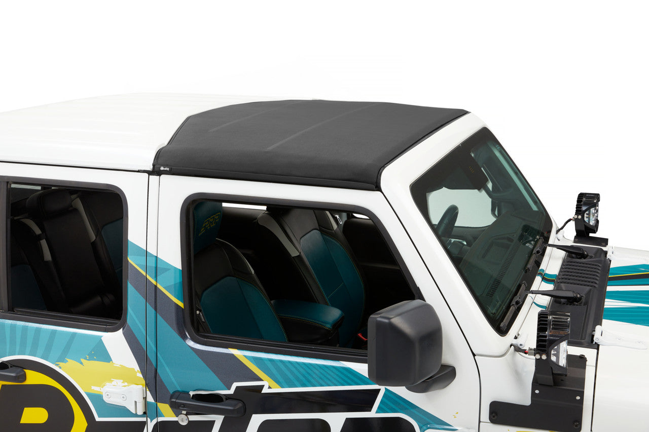 SUNRIDER Sun Roof FOR HARDTOP® - Black Twill for Jeep Wrangler JL / JLU / JT by Bestop