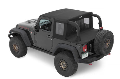 HALFTOP Soft Top with SUNRIDER (DEMO UNIT) - for Wrangler 2dr JK by Bestop