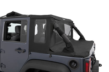 HALFTOP Soft Top with SUNRIDER - for 4dr Wrangler JKU by Bestop