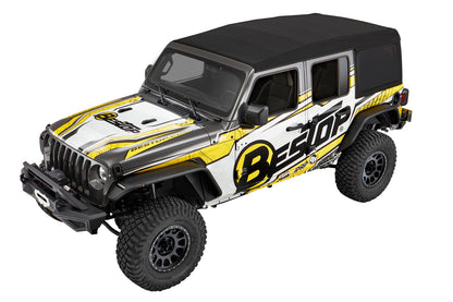 SUPERTOP® ULTRA™ SQUAREBACK Soft Top - for Wrangler JLU by Bestop