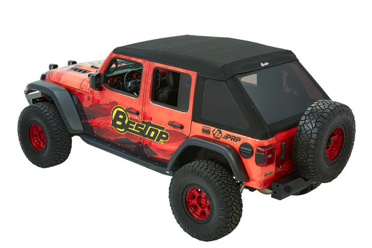 TREKTOP® ULTRA™ SLANTBACK Soft Top - for Wrangler 4dr JLU by Bestop