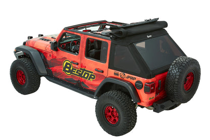 TREKTOP® ULTRA™ SLANTBACK Soft Top - for Wrangler 4dr JLU by Bestop