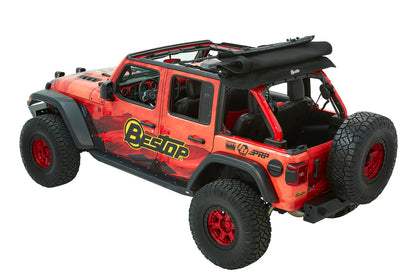 TREKTOP® ULTRA™ SLANTBACK Soft Top - for Wrangler 4dr JLU by Bestop