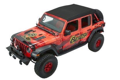 TREKTOP® ULTRA™ SLANTBACK Soft Top - for Wrangler 4dr JLU by Bestop