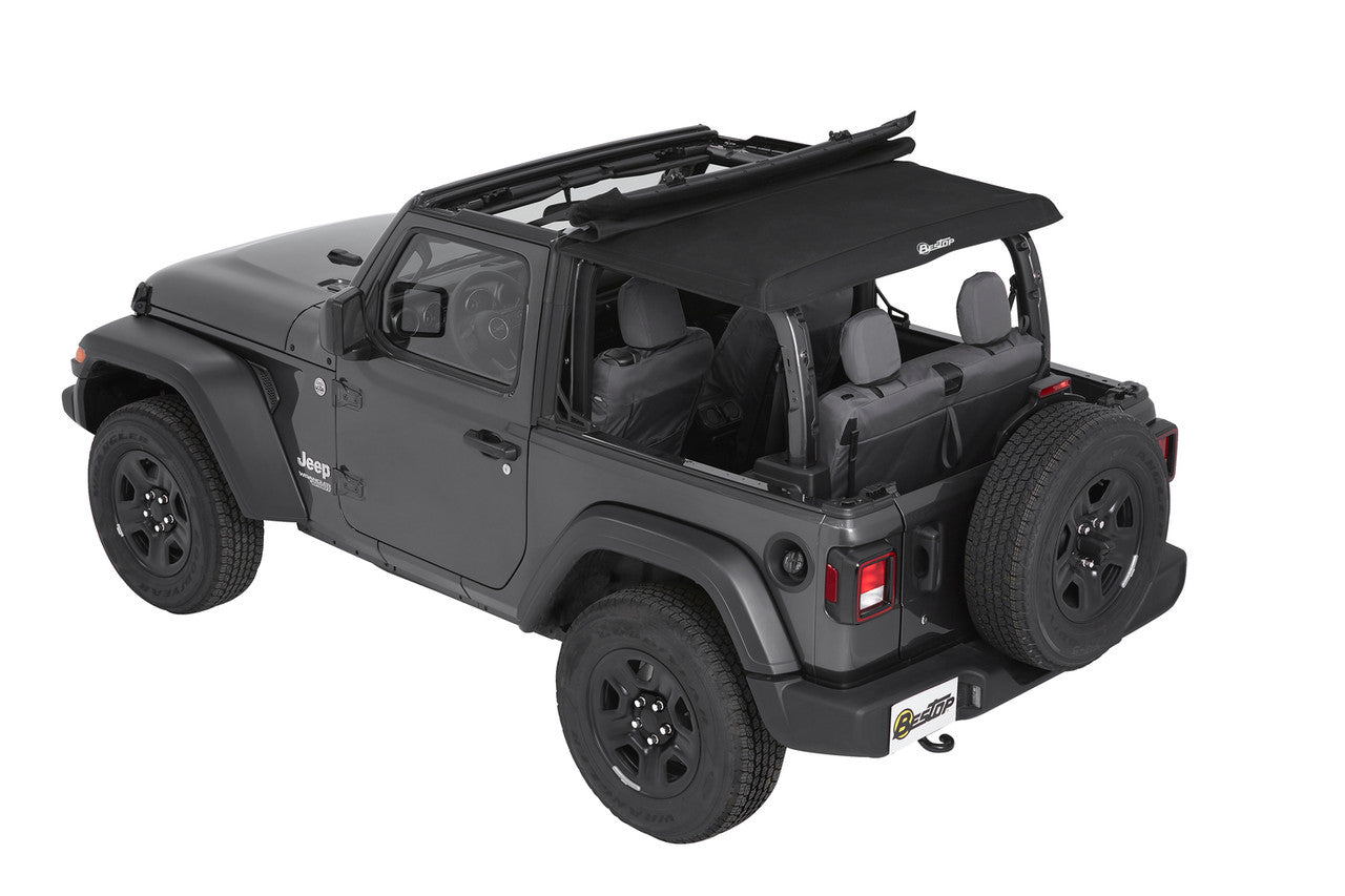 TREKTOP® SLANTBACK Soft Top - for 4dr Wrangler JLU by Bestop