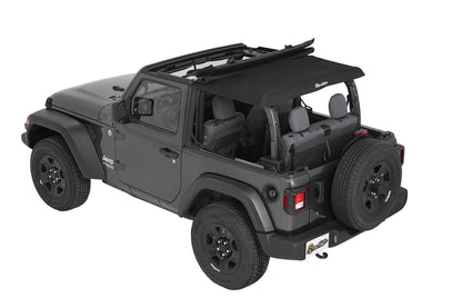 TREKTOP® SLANTBACK Soft Top - for 4dr Wrangler JLU by Bestop