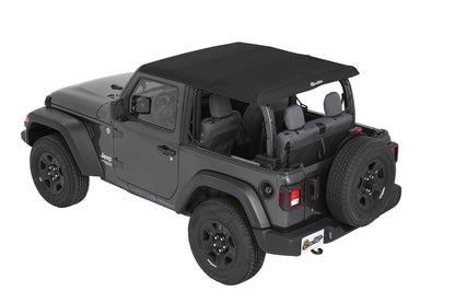 TREKTOP® SLANTBACK Soft Top - for 4dr Wrangler JLU by Bestop