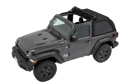TREKTOP® SLANTBACK Soft Top - for 4dr Wrangler JLU by Bestop