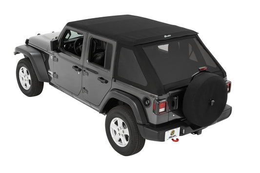 TREKTOP® SLANTBACK Soft Top - for 4dr Wrangler JLU by Bestop