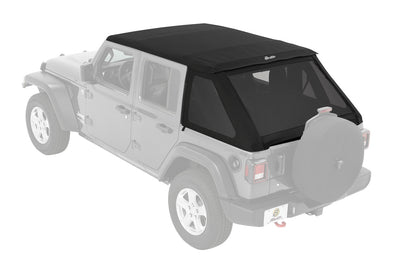 TREKTOP® SLANTBACK Soft Top - for 4dr Wrangler JLU by Bestop