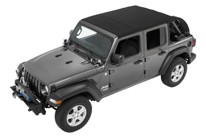 TREKTOP® SLANTBACK Soft Top - for 4dr Wrangler JLU by Bestop
