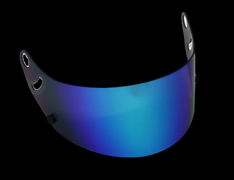 ARAI CK-6 Mirrorized Visor - Blue Iridium