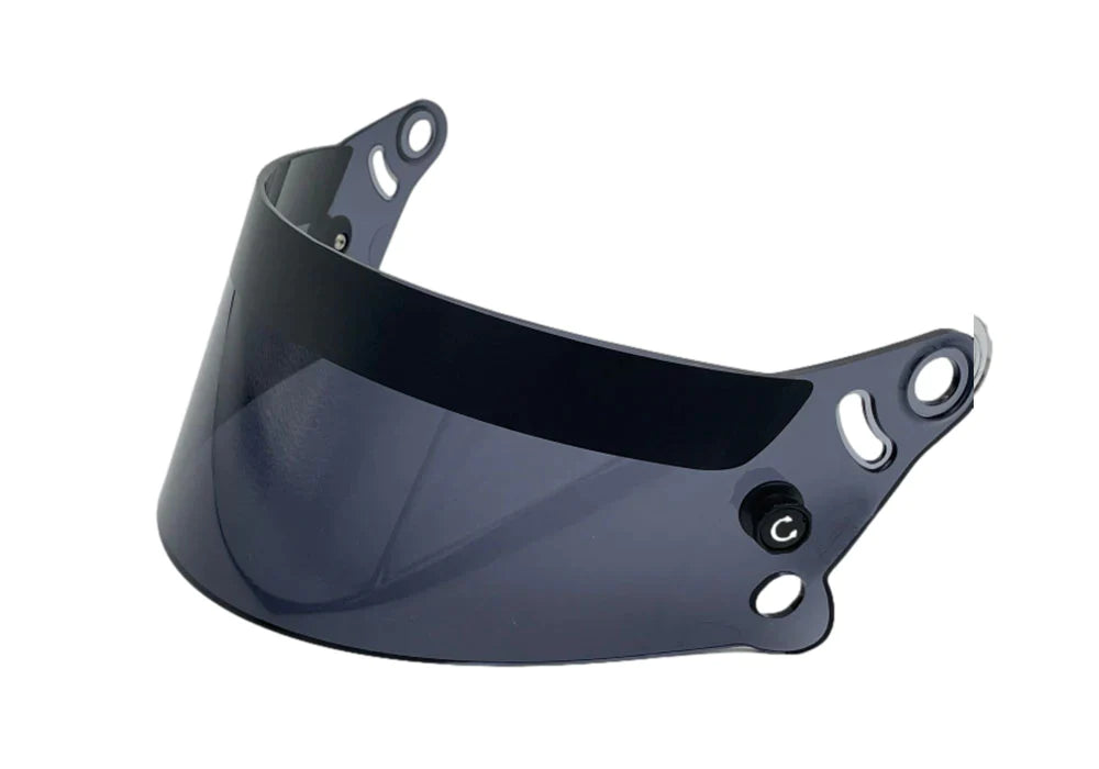 DARK SMOKE VISOR for HEADTEC 'Colt' Junior Karting Helmet SNELL/FIA CMR (for U15)