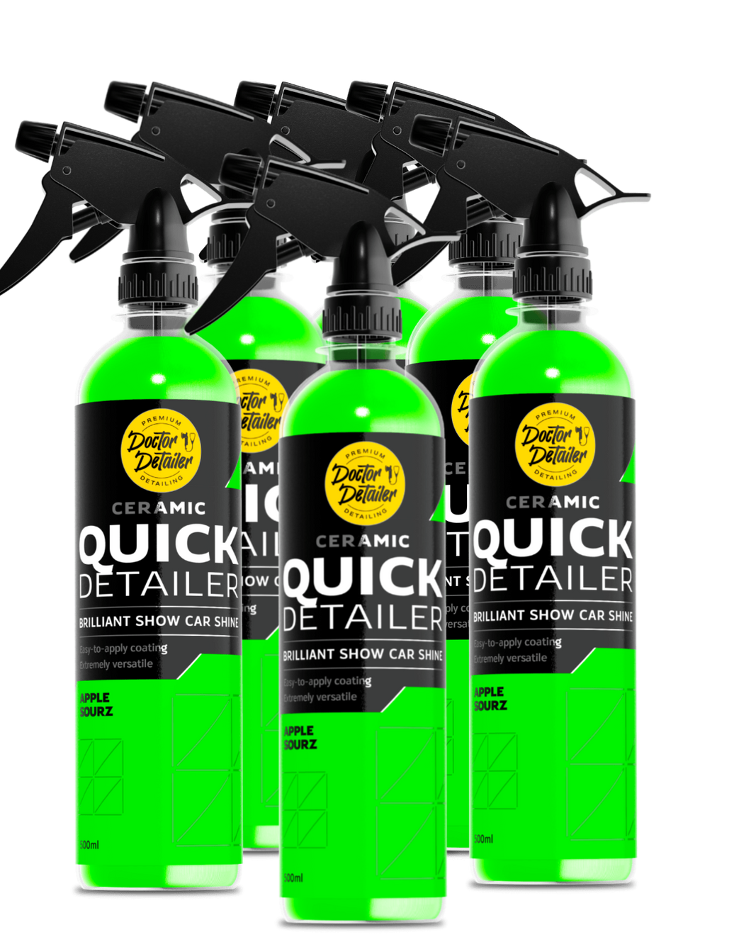 CERAMIC Quick Detailer (500ml) - SIX PACK (3000ml)