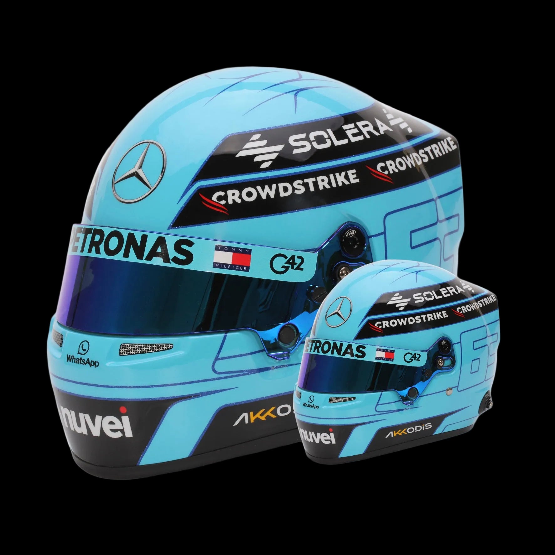 F1 MINI BELL HELMETS - George Russell