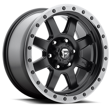 Load image into Gallery viewer, FUEL OFFROAD &#39;TROPHY&#39; D551 18&quot; rims for HILUX / RANGER 6/139.7 - Black with Anthracite Lip -12 (set of 4)

