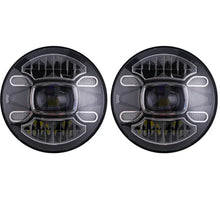 Load image into Gallery viewer, LED Headlights &#39;J60&#39; Projector with DRL for Wrangler JK/JKU/TJ (and JL) (pair) A+ &#39;Philips&#39; LED
