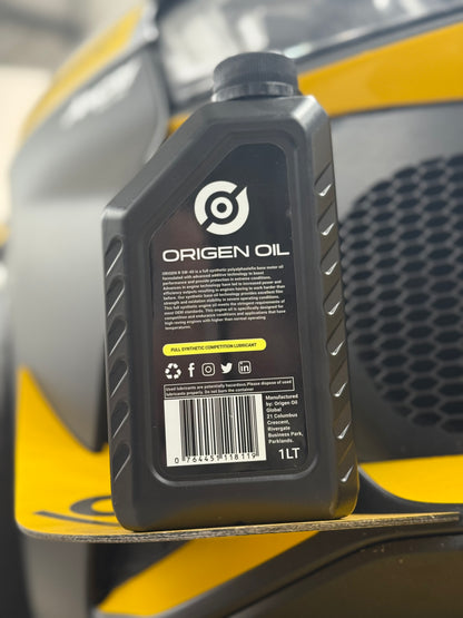 ORIGEN 'R' 5w-40 - High Performance Competition Oil  (1 litre)