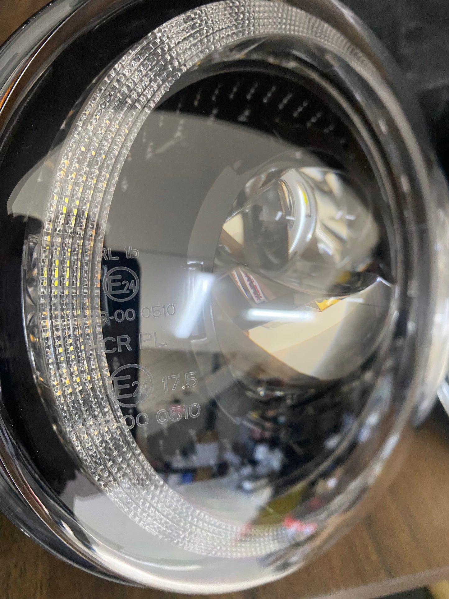 LED Headlights 'Dragons Eye'' for Wrangler JL with DRL (pair with JL Adaptors) A+ 'OSRAM' LED