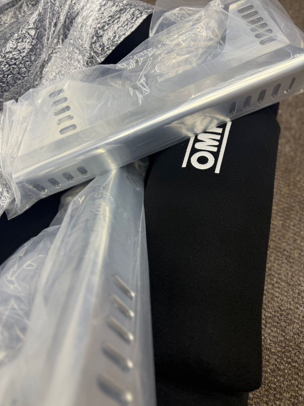 SIDE MOUNTS / SEAT RAILS for Competition Racing Seat - Aluminium (pair)