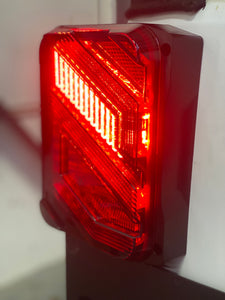 TAIL LIGHTS - 'S' SERIES DARK LED replacement for Wrangler JK/JKU (pair)