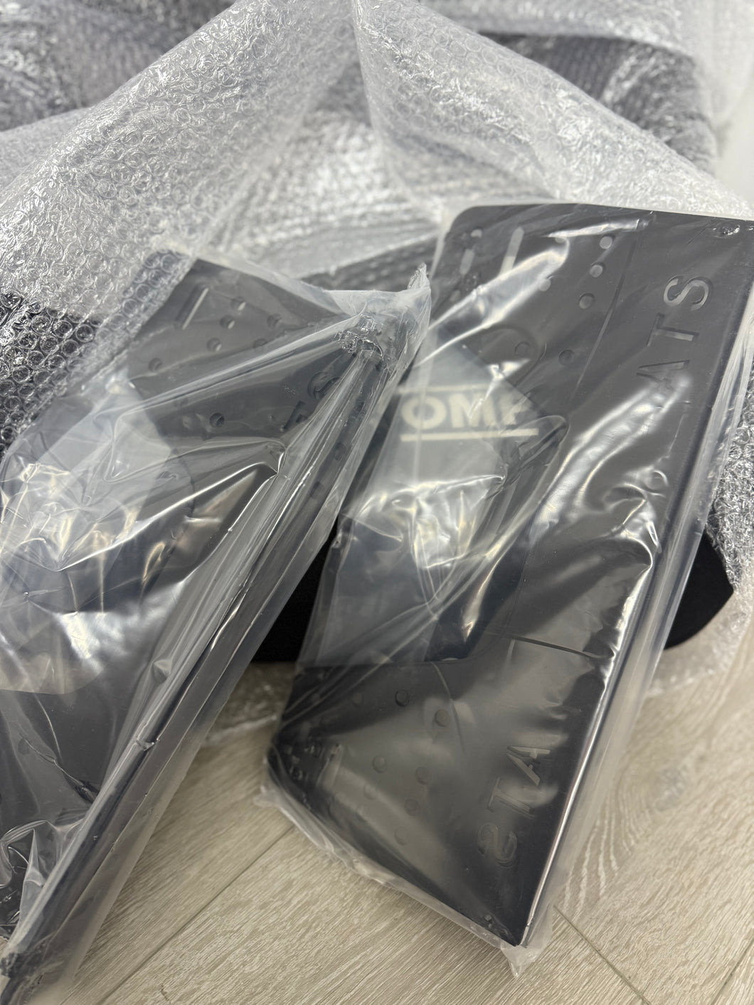 SIDE MOUNTS / SEAT RAILS for Competition Racing Seat - STEEL (pair)