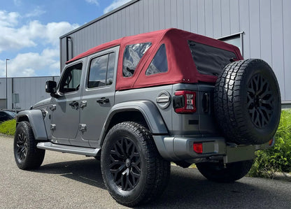MyTop Powered Automatic Soft-Top for Wrangler 4dr JLU - Square Back (FULLY FITTED @ ANGRi CT)