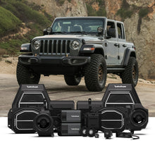 Load image into Gallery viewer, Rockford Fosgate STAGE 5 All-In-One 1800w Audio Upgrade for 4DR JL Wrangler (2018-2023)
