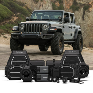 Rockford Fosgate STAGE 5 All-In-One 1800w Audio Upgrade for 4DR JL Wrangler (2018-2023)