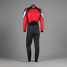 Load image into Gallery viewer, OMP KS-3X  Kart Suit BLACK / RED - ADULT (Sizes 42-62)
