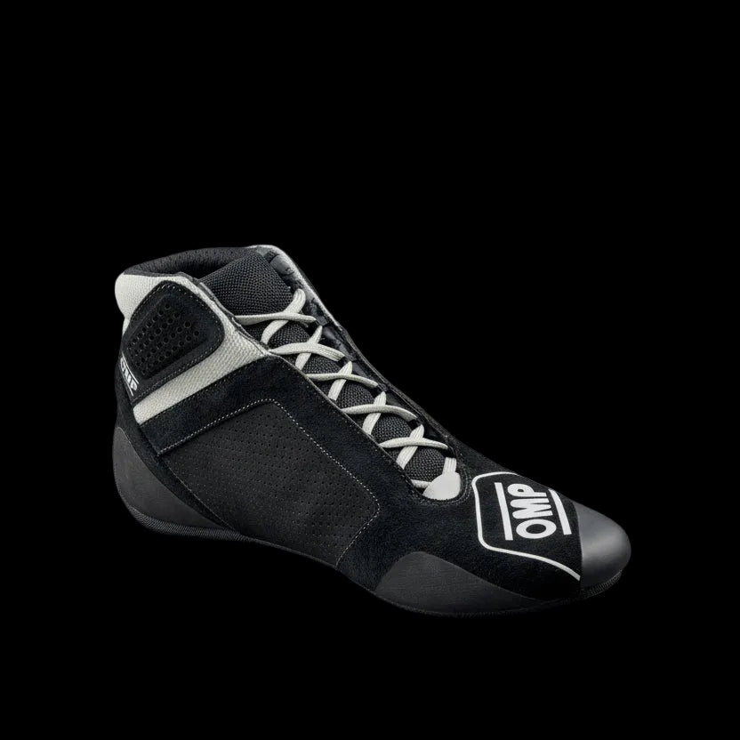 OMP KS-3 Kart Boots 2026 (Black / Silver)