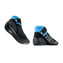 Load image into Gallery viewer, OMP KS-3 Kart Boots 2026 (Black / Cyan)
