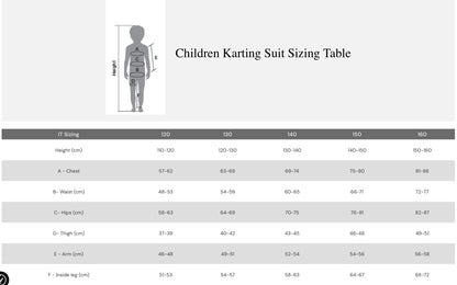 OMP KS-4 Kart Suit 2026 ANTHRACITE/ FLURO YELLOW - KIDS (Sizes 120-160)